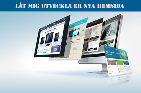 Jag utvecklar er hemsida